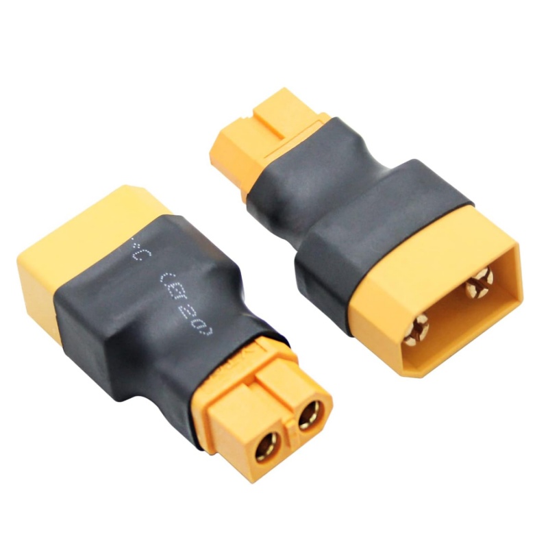 Drone Battery Adapter - 2 шт./комплект. Переходник-адаптер XT90 (штекер-гнездо) на
