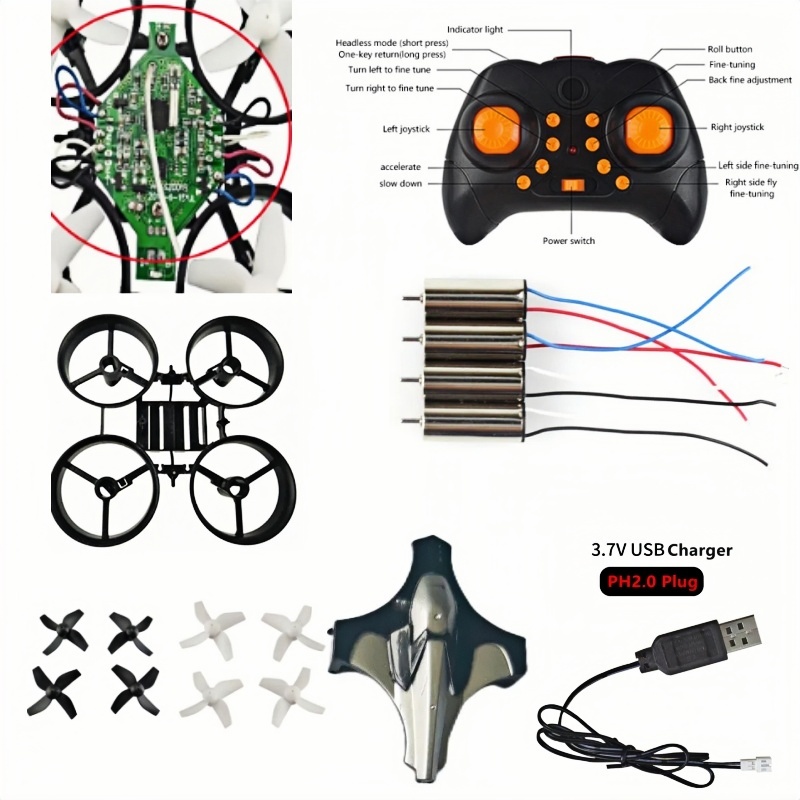 Drone Battery Adapter - Полный комплект для сборки дрона своими