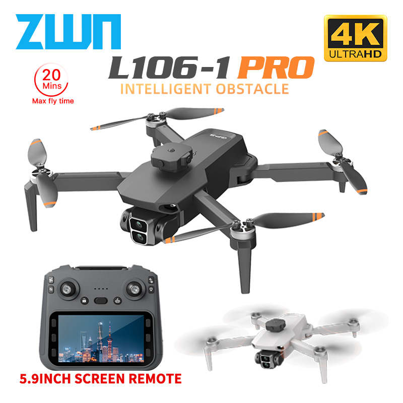 Drone Controller Screen - L106-1PRO GPS Профессиональный Дрон с 4K