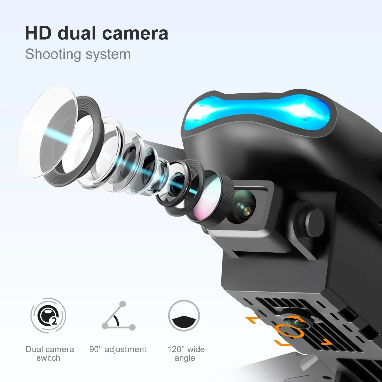 Новый E99 Pro HD 4K Дрон Двойн – обзор и цена Drone Controller Screen