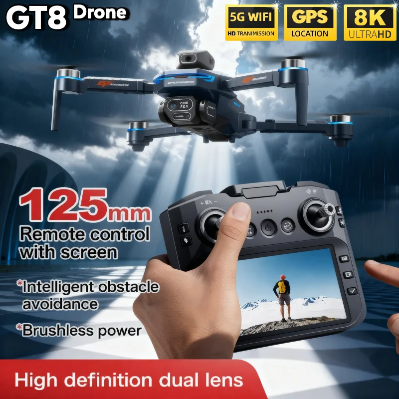 ГОРЯЧИЙ Для LSRC GT8 Дрон 4K П – обзор и цена Jjrc Drone X12