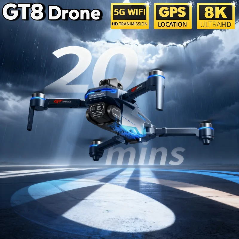 ГОРЯЧИЙ Для LSRC GT8 Дрон 4K П – обзор и цена Jjrc Drone X12