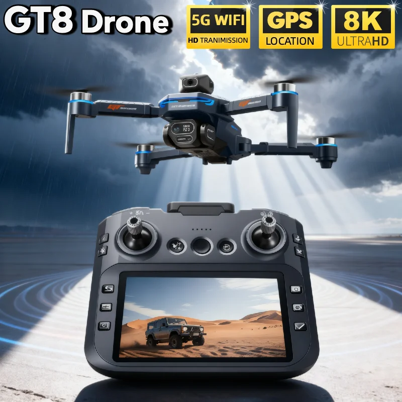 ГОРЯЧИЙ Для LSRC GT8 Дрон 4K П – обзор и цена Jjrc Drone X12