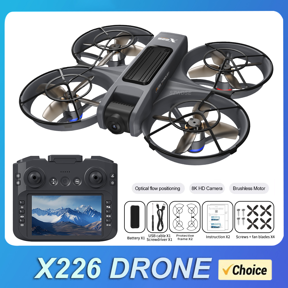 НОВЫЙ Дрон X226 RC 2.4G 5G WIF – обзор и цена Drone Controller Screen