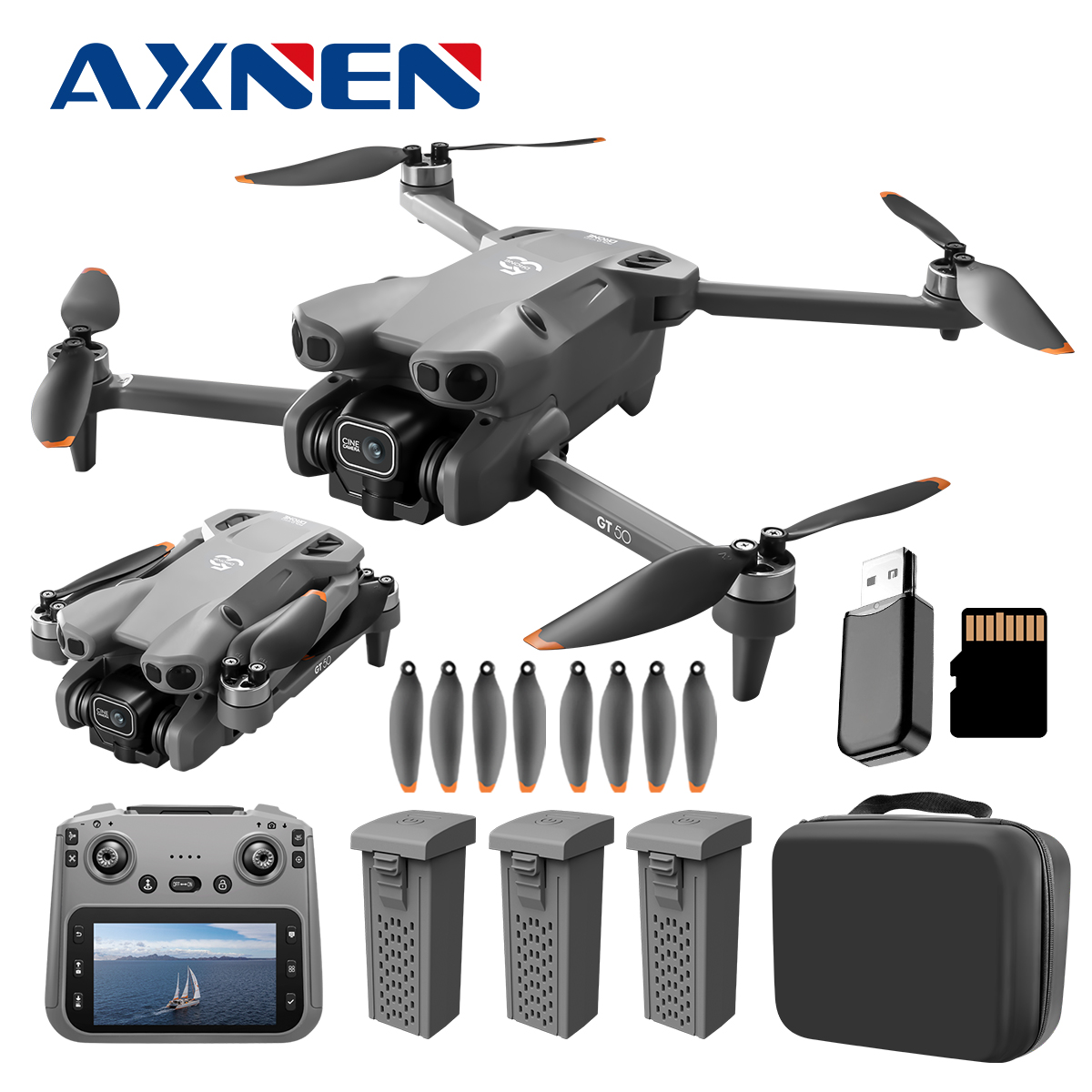 Новый дрон GT50 с 4,3-дюймовым – обзор и цена Jjrc Drone X12