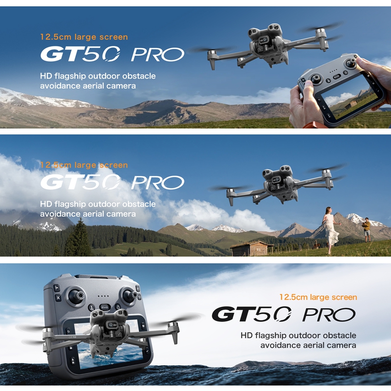 Мини-дрон GT50 с двумя камерам – обзор и цена Jjrc Drone X12